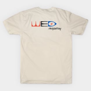 WED imagineering - vintage distressed logo inspired by Imagineers, Kelly Design Company T-Shirt